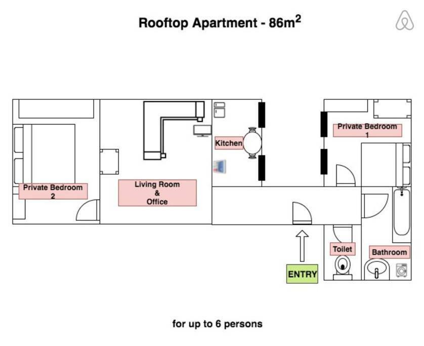 Leo'S Roof Top Apartment Near Town Hall Viena Exterior foto